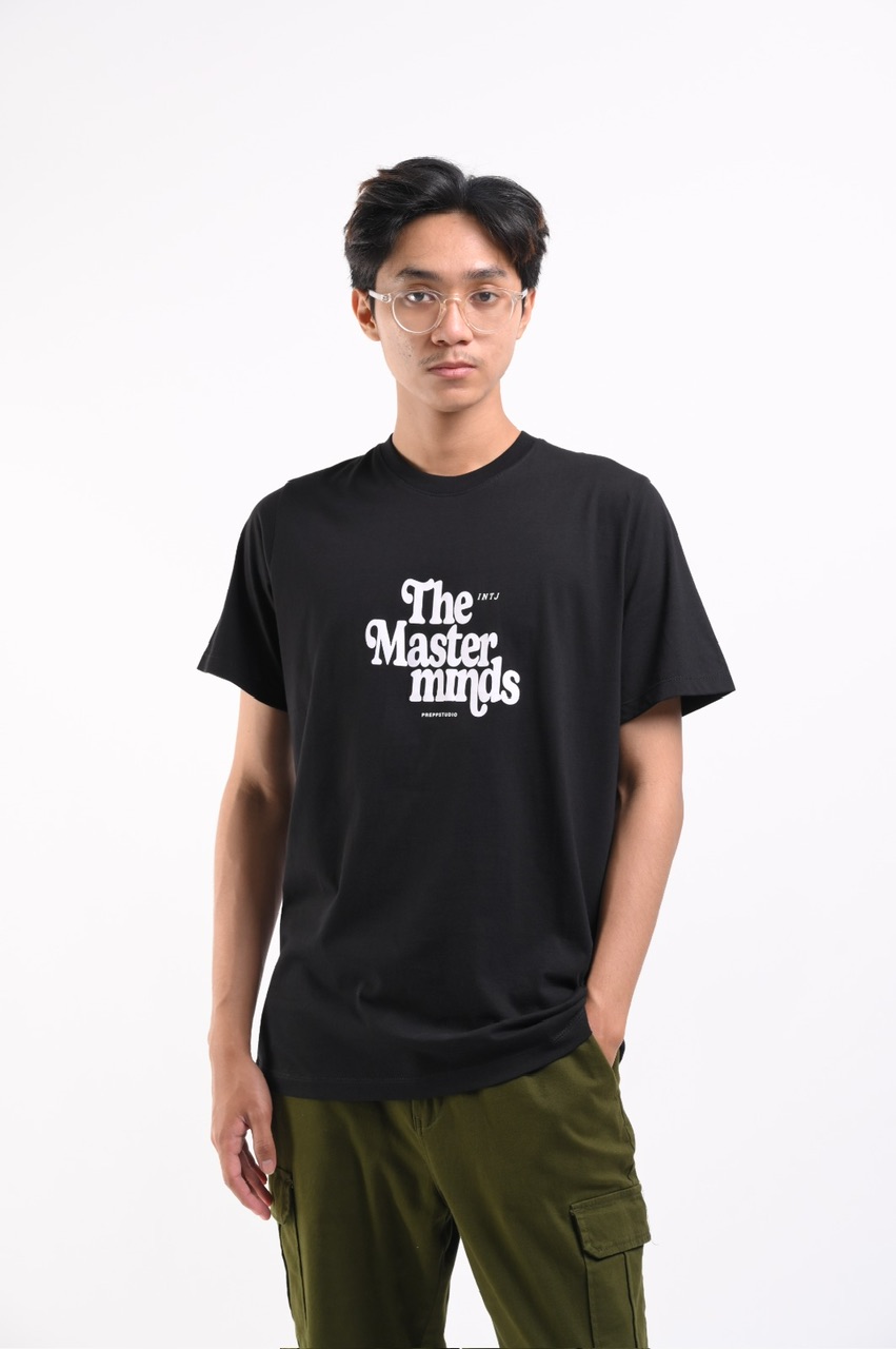 THE MASTER MINDS TEES BLACK