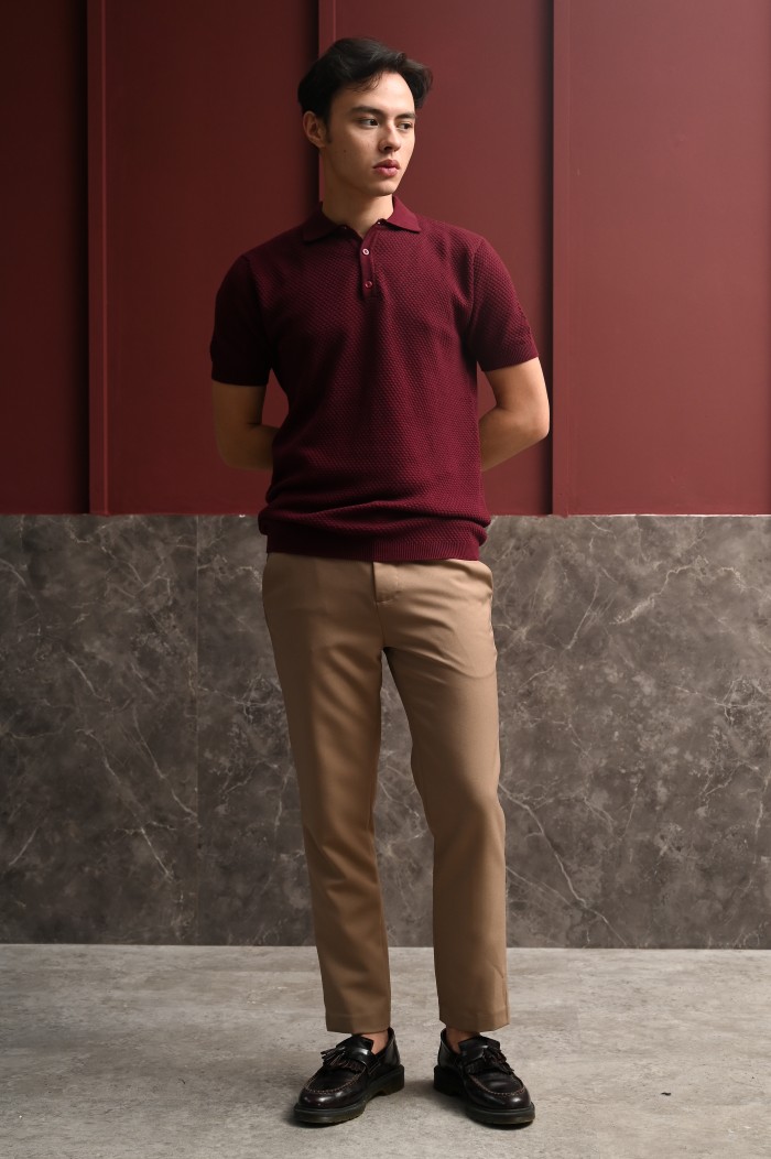 POLO HOVE MAROON