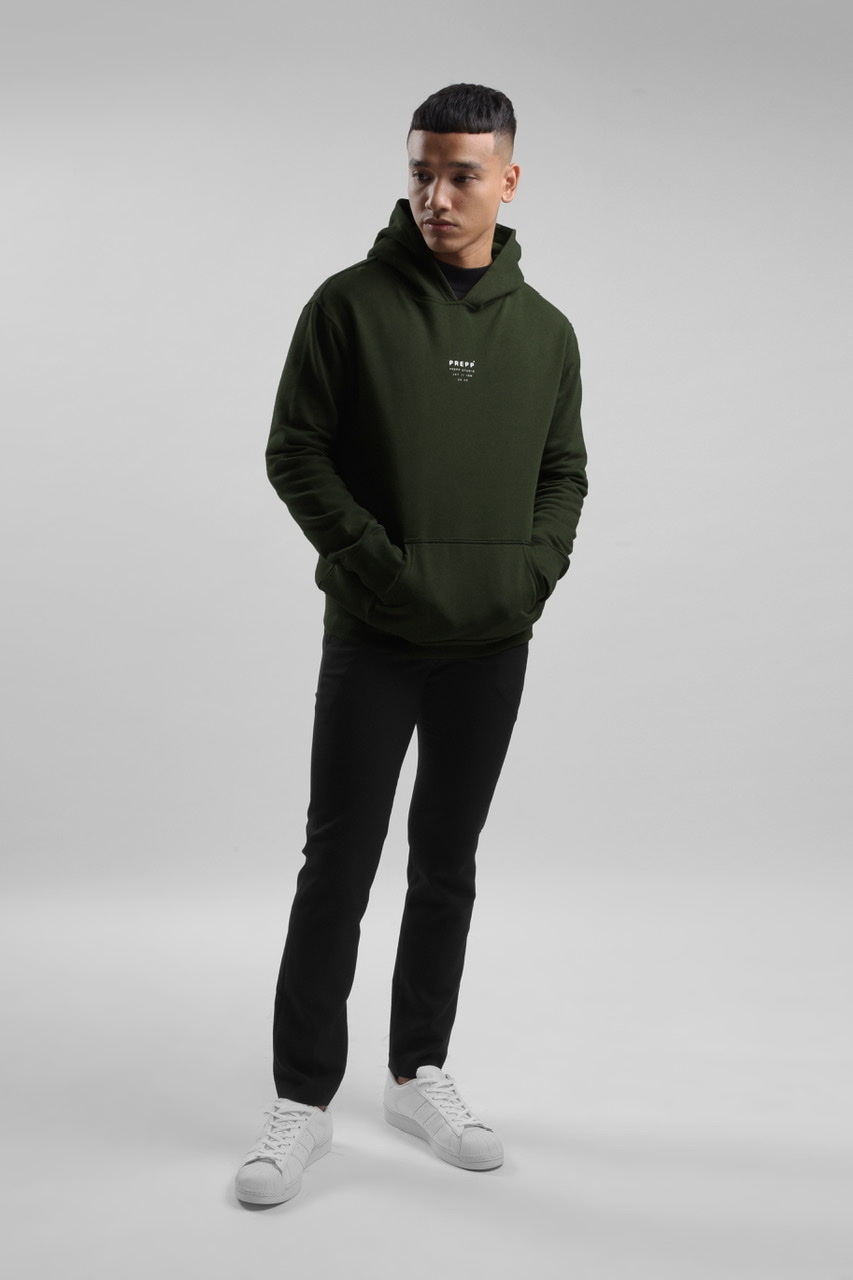 prepp signature hoodie army