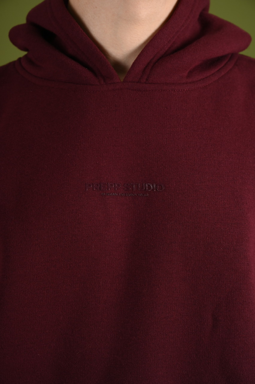 POCW14-PREPP SIGNATURE HOODIE MAROON