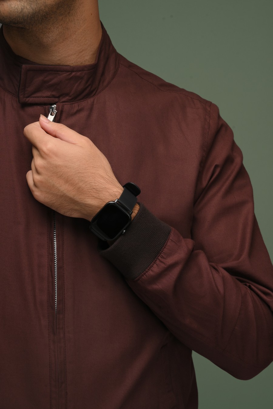 HARRINGTON JACKET BROWN
