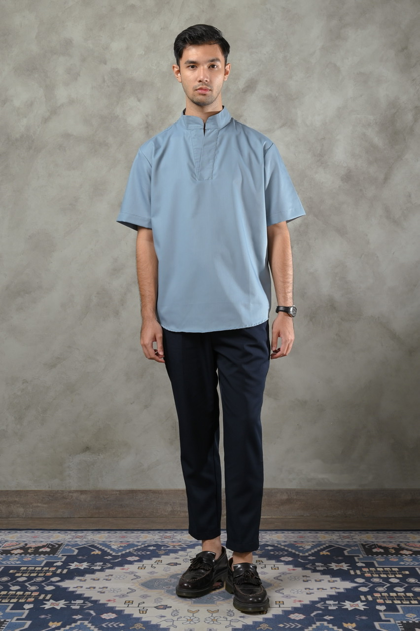 PSDG69-BERGAMO MODEST SHIRT SHAPPIRE