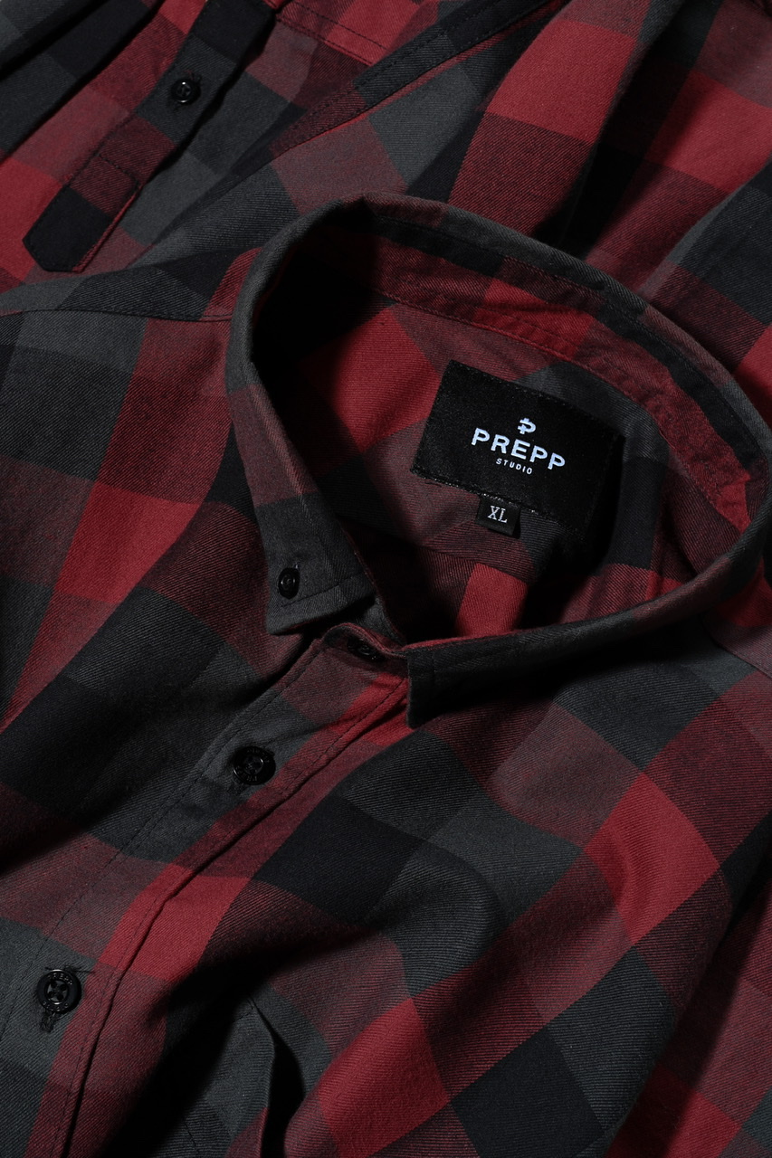 ULTIMATE FLANNEL DARK RED