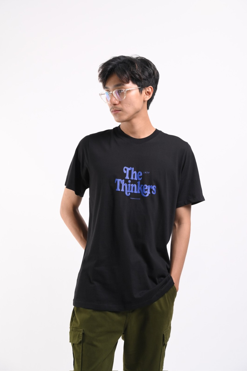 THE THINKERS TEES BLACK