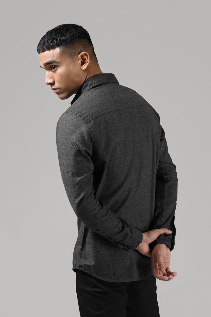 KALPEN BASIC SHIRT BLACK