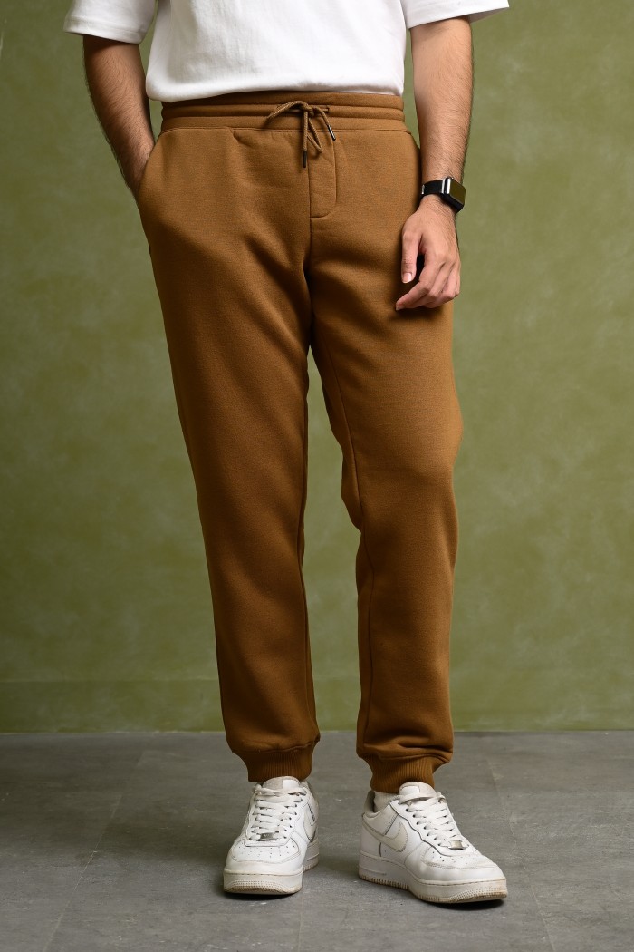PREPP SIGNATURE JOGGER PANTS BROWN