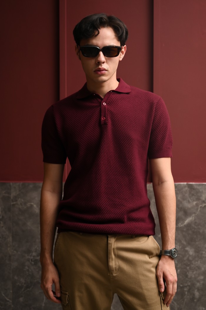 POLO HOVE MAROON