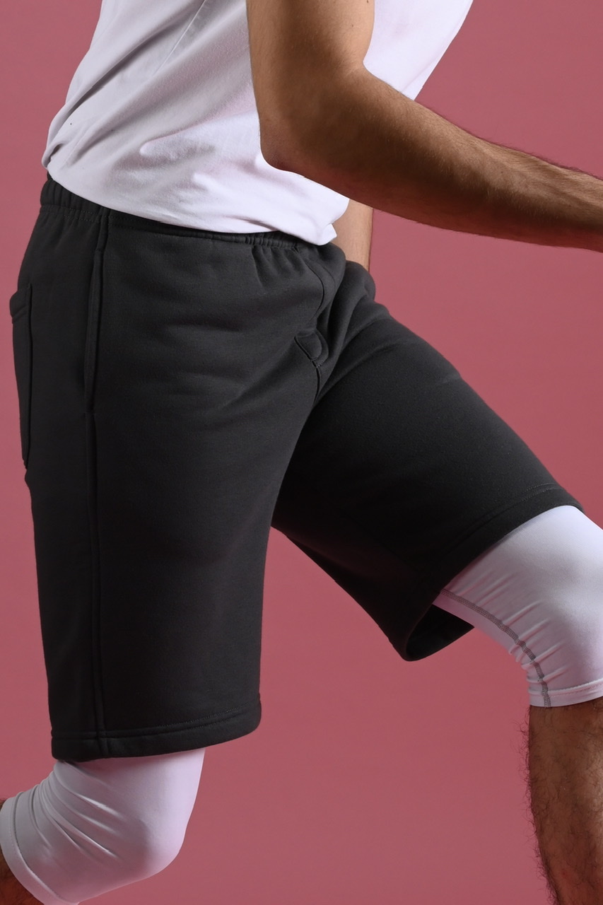 PREPP SIGNATURE SHORT PANTS CHARCOAL
