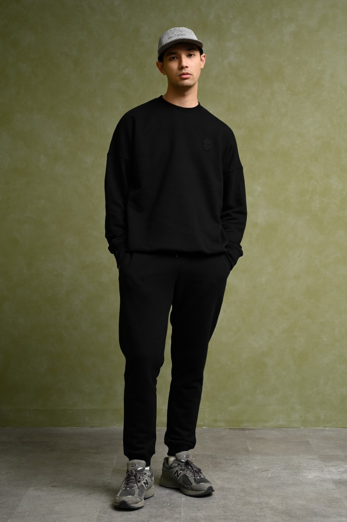 PREPP SIGNATURE JOGGER PANTS BLACK