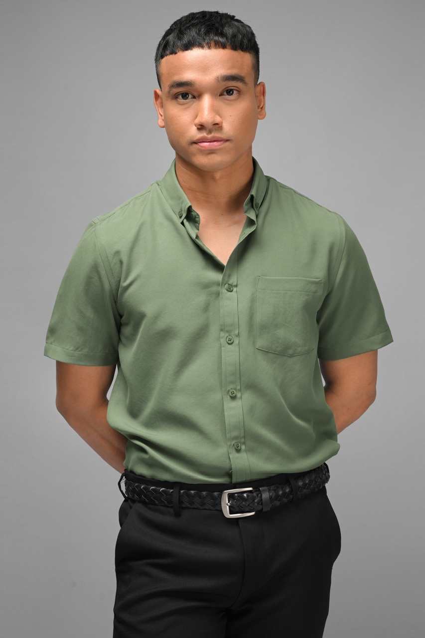 PALTON EXETRE SHORT SLEEVE SHIRT RIFLE GREEN