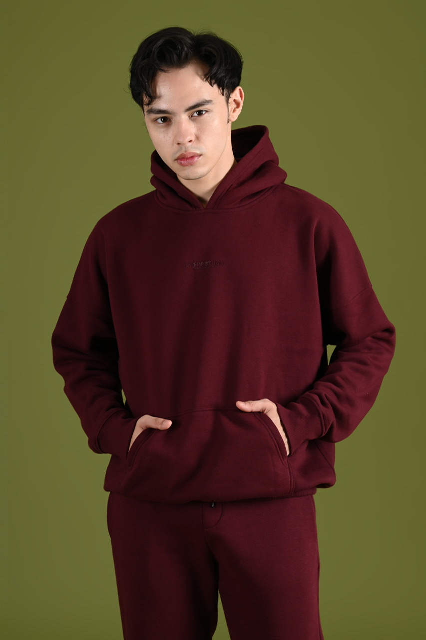 POCW14-PREPP SIGNATURE HOODIE MAROON