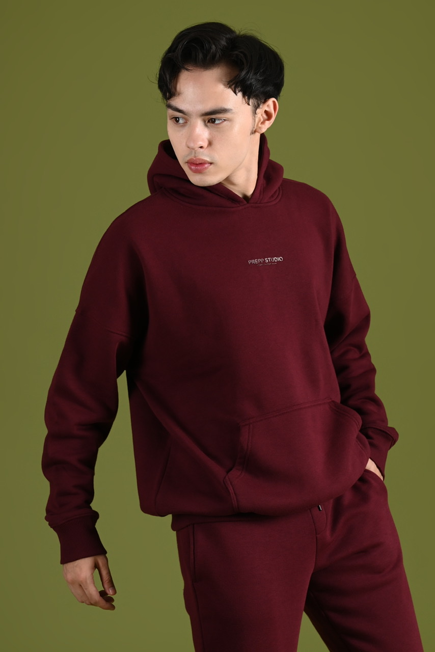POCW14-PREPP SIGNATURE HOODIE MAROON
