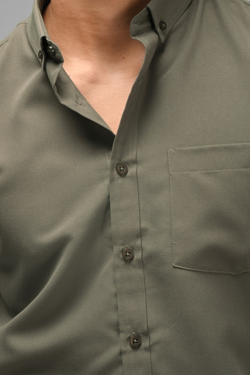 PALTON EXETRE SHORT SLEEVE SHIRT CHARCOAL
