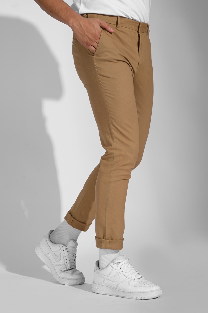 PATRON CHINOS PANTS LIGHT BROWN
