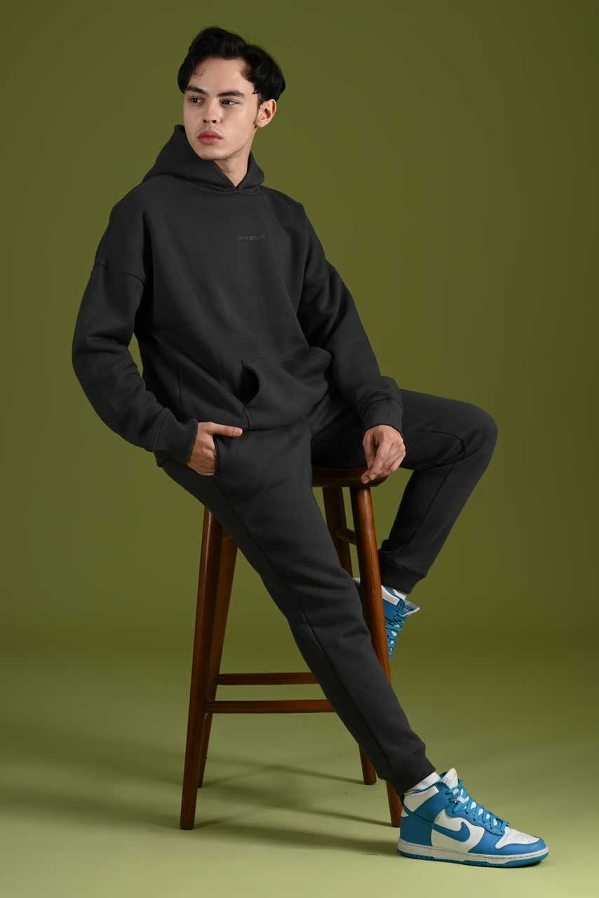 PREPP SIGNATURE HOODIE CHARCOAL
