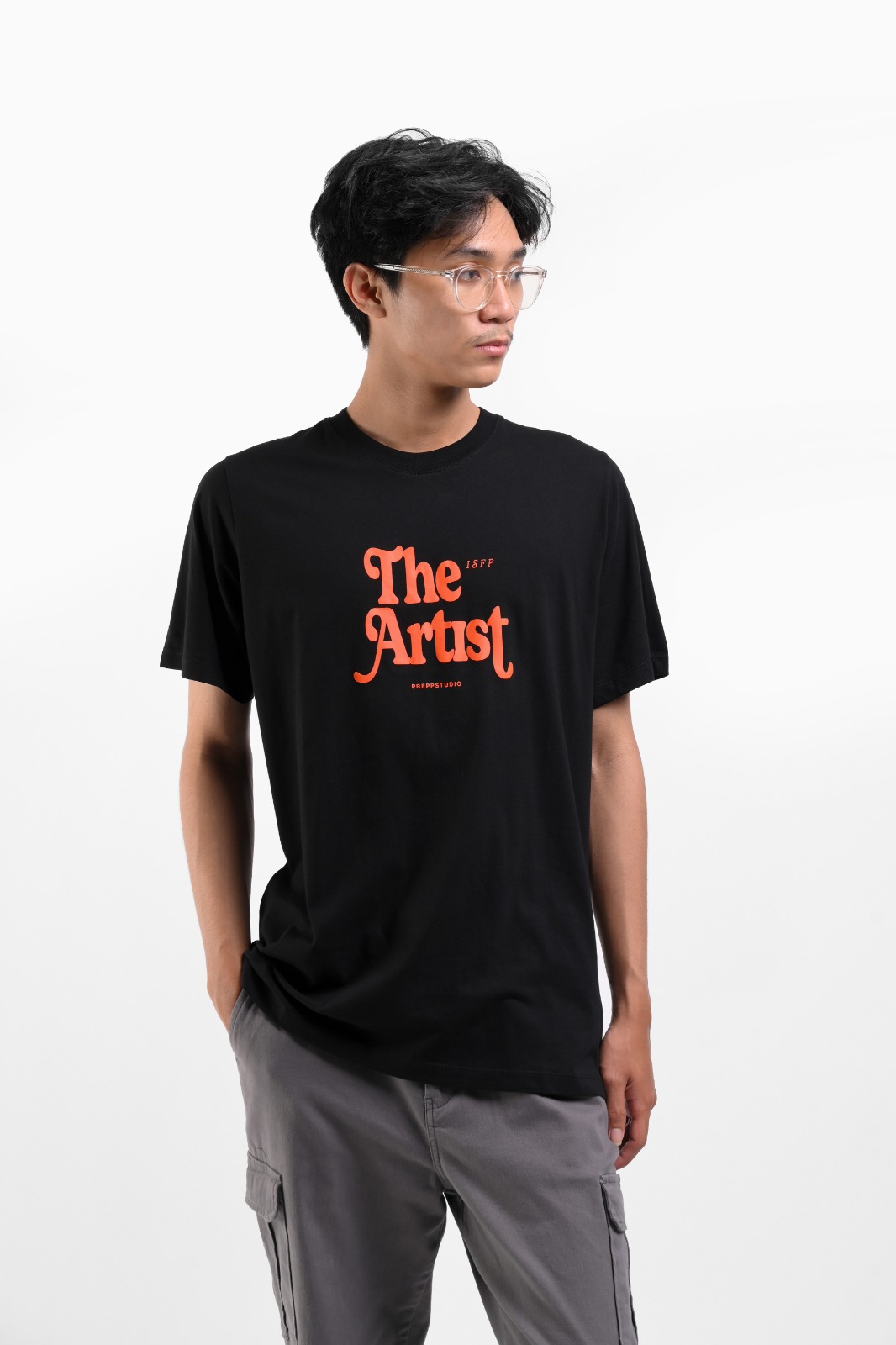 PTEJ02-THE ARTIST TEES BLACK