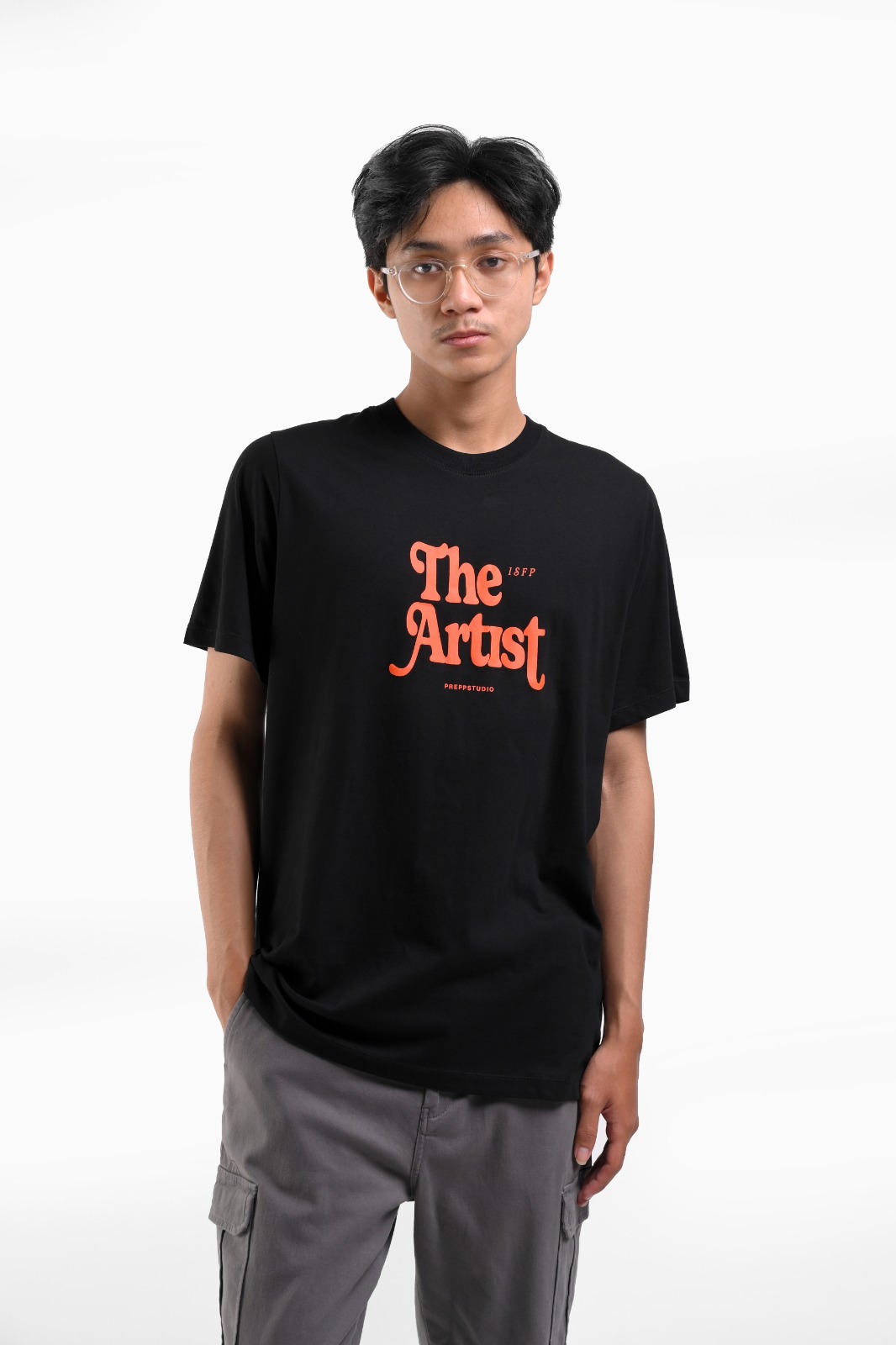 PTEJ02-THE ARTIST TEES BLACK