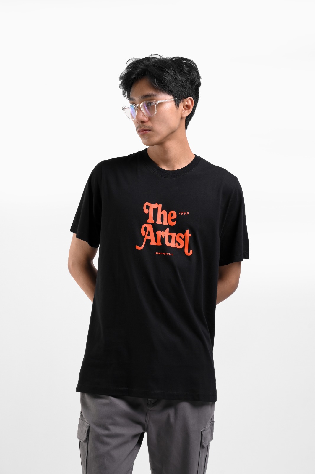 PTEJ02-THE ARTIST TEES BLACK