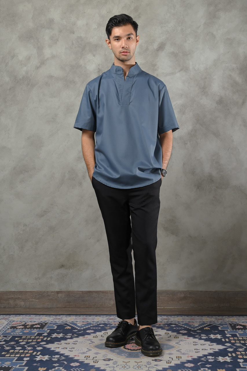 PSDG18-BERGAMO MODEST SHIRT DENIM