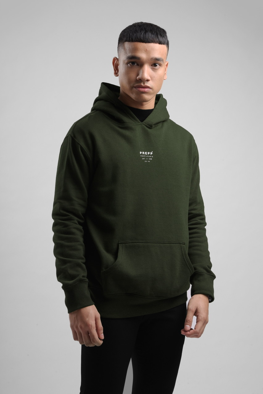 prepp signature hoodie army