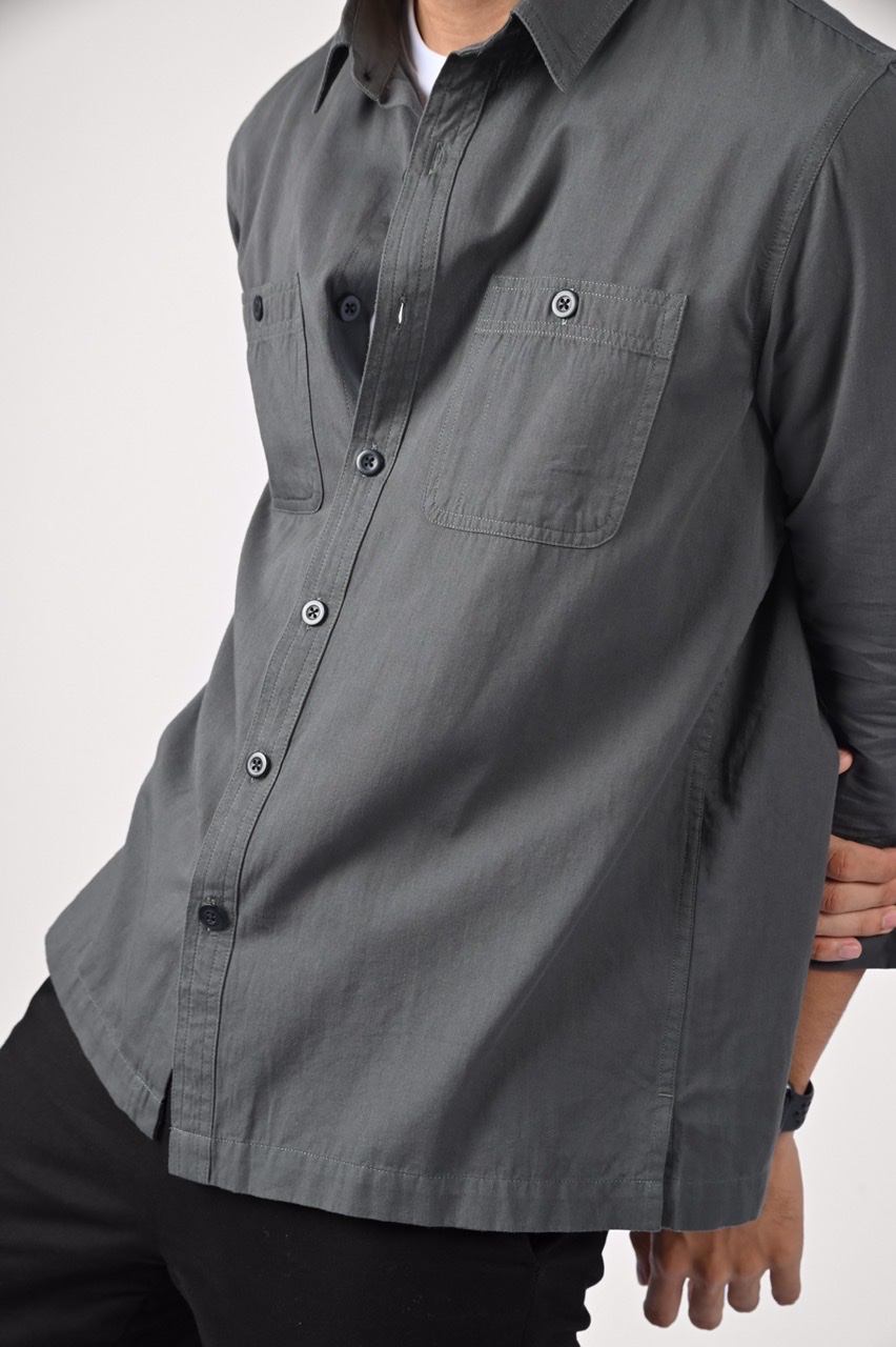 PSBW10-ULTIMATE WORKSHIRT GREY