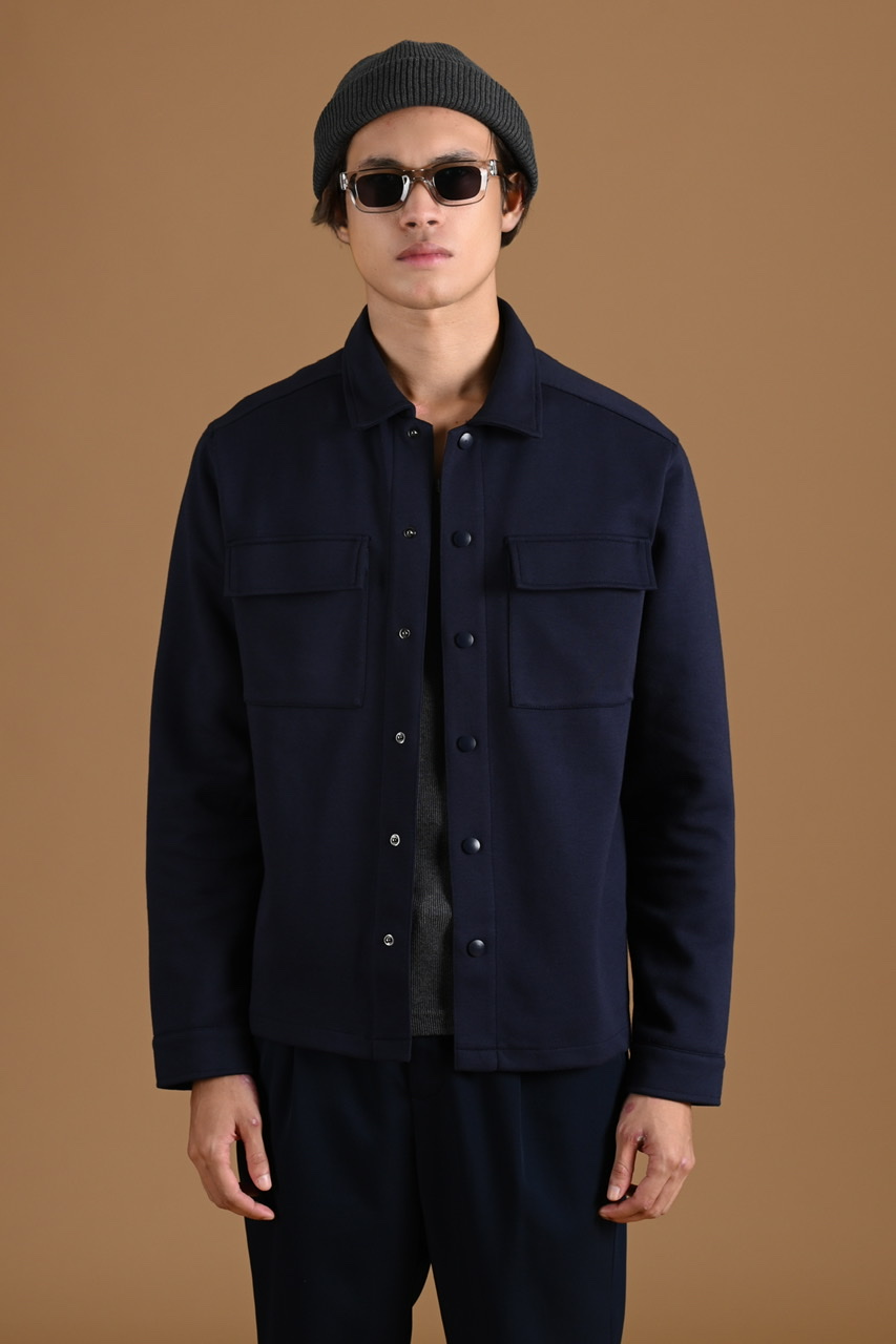 SHACKET JACKET NAVY