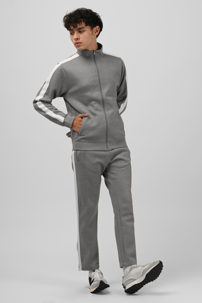 TWEED TRACKTOP GREY