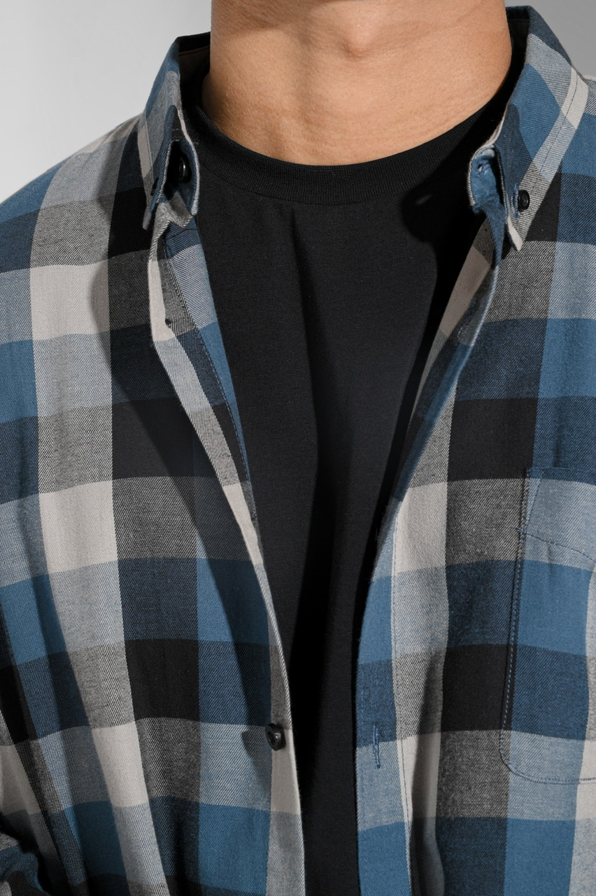 ULTIMATE FLANNEL DARK CYAN