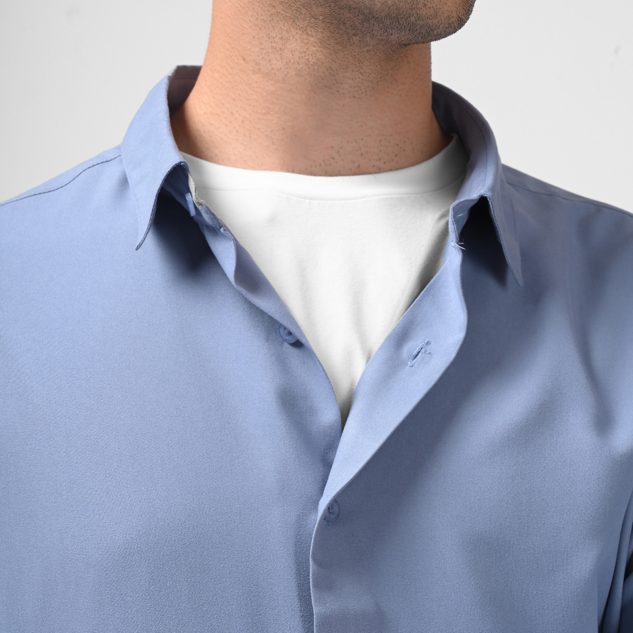 PSBI63-GANGNAM LONG SLEEVE SHIRT FLINSTONE