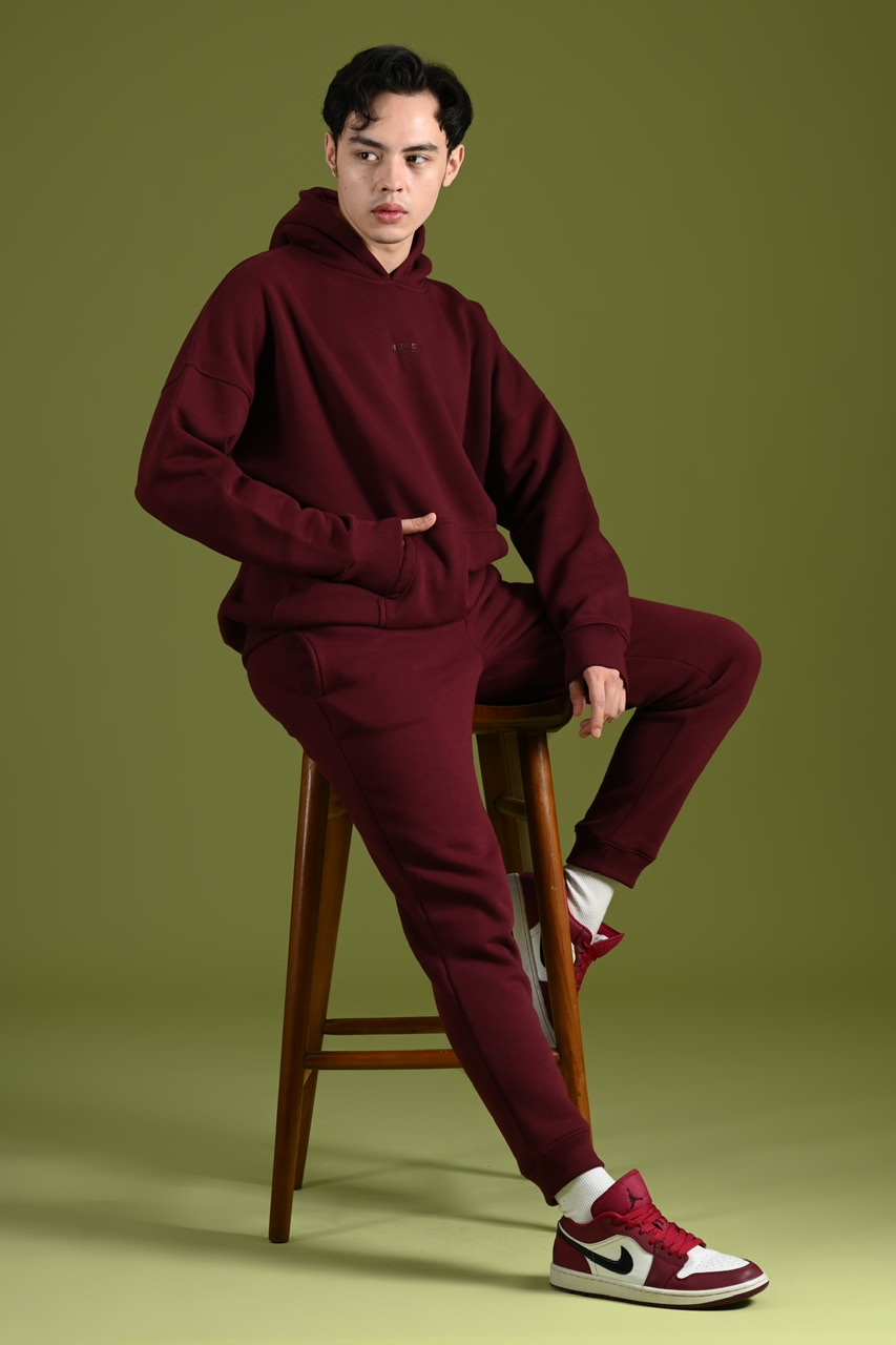 POCW14-PREPP SIGNATURE HOODIE MAROON