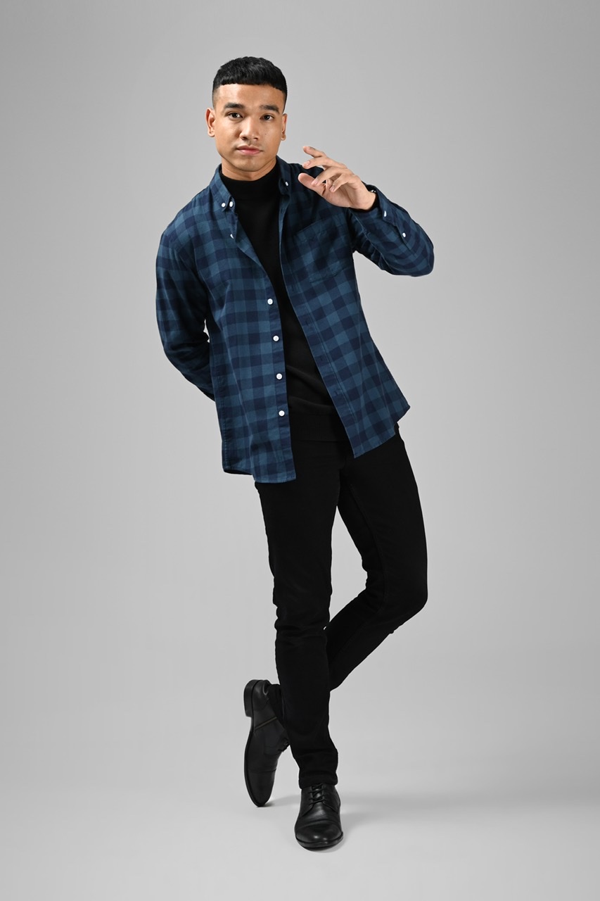 ULTIMATE FLANNEL ROYAL BLUE