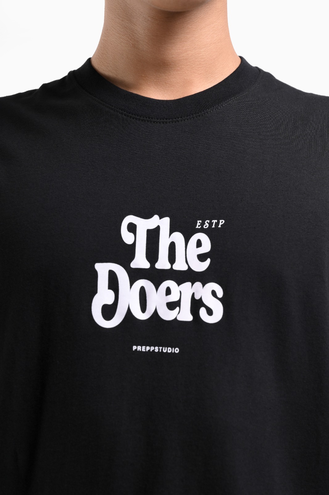 PTFB02-THE DOERS TEES BLACK