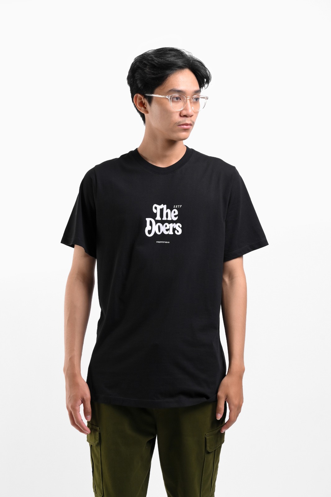 PTFB02-THE DOERS TEES BLACK