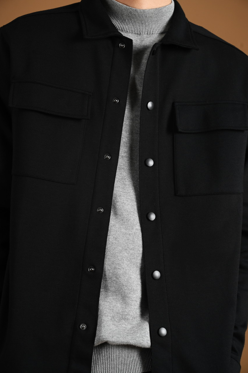 SHACKET JACKET BLACK