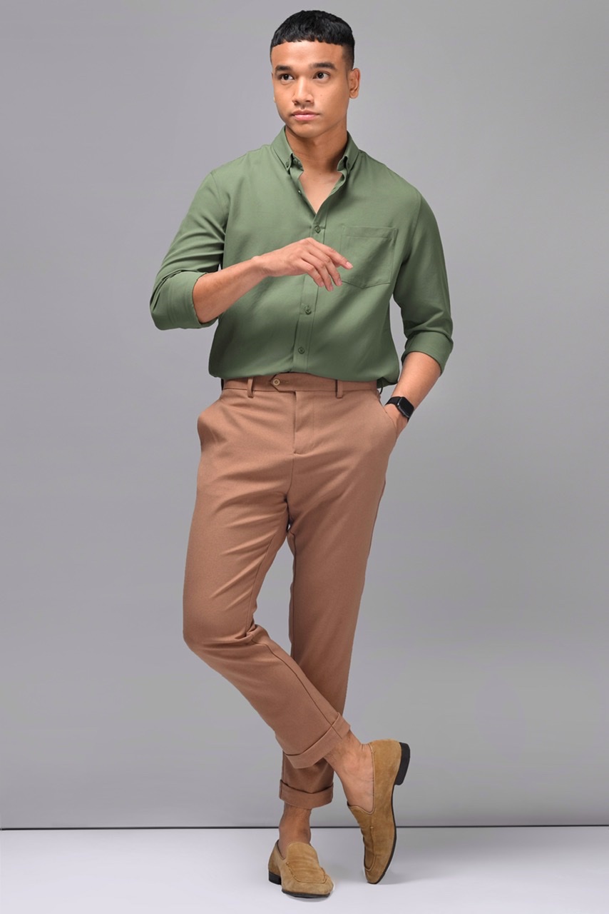 PALTON EXETRE LONG SLEEVE SHIRT RIFLE GREEN