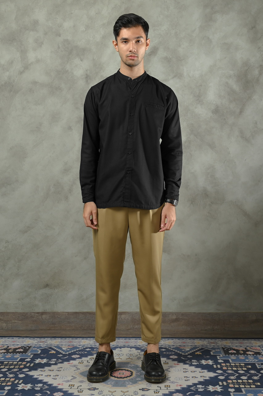 AARIAL MODEST SHIRT BLACK