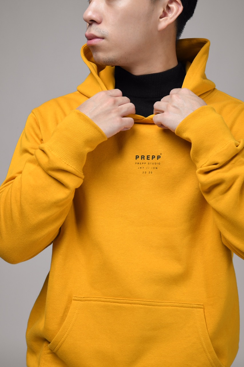 prepp signature hoodie mustard
