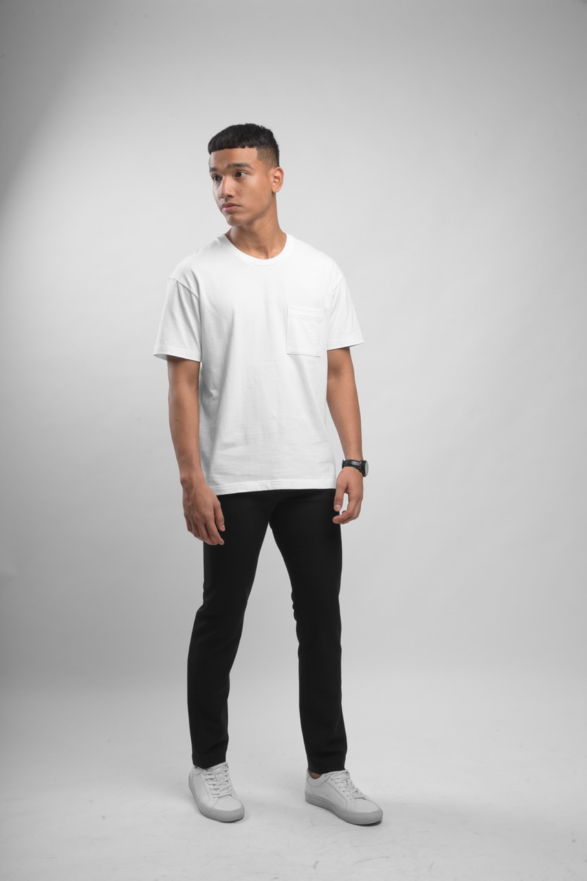 YORK OVERSIZED TEES IN WHITE