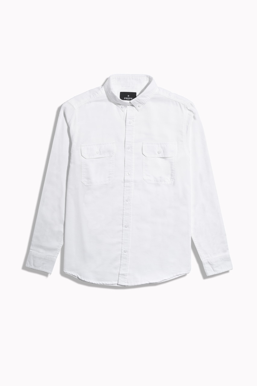 PSBB17-KALPEN BASIC SHIRT WHITE