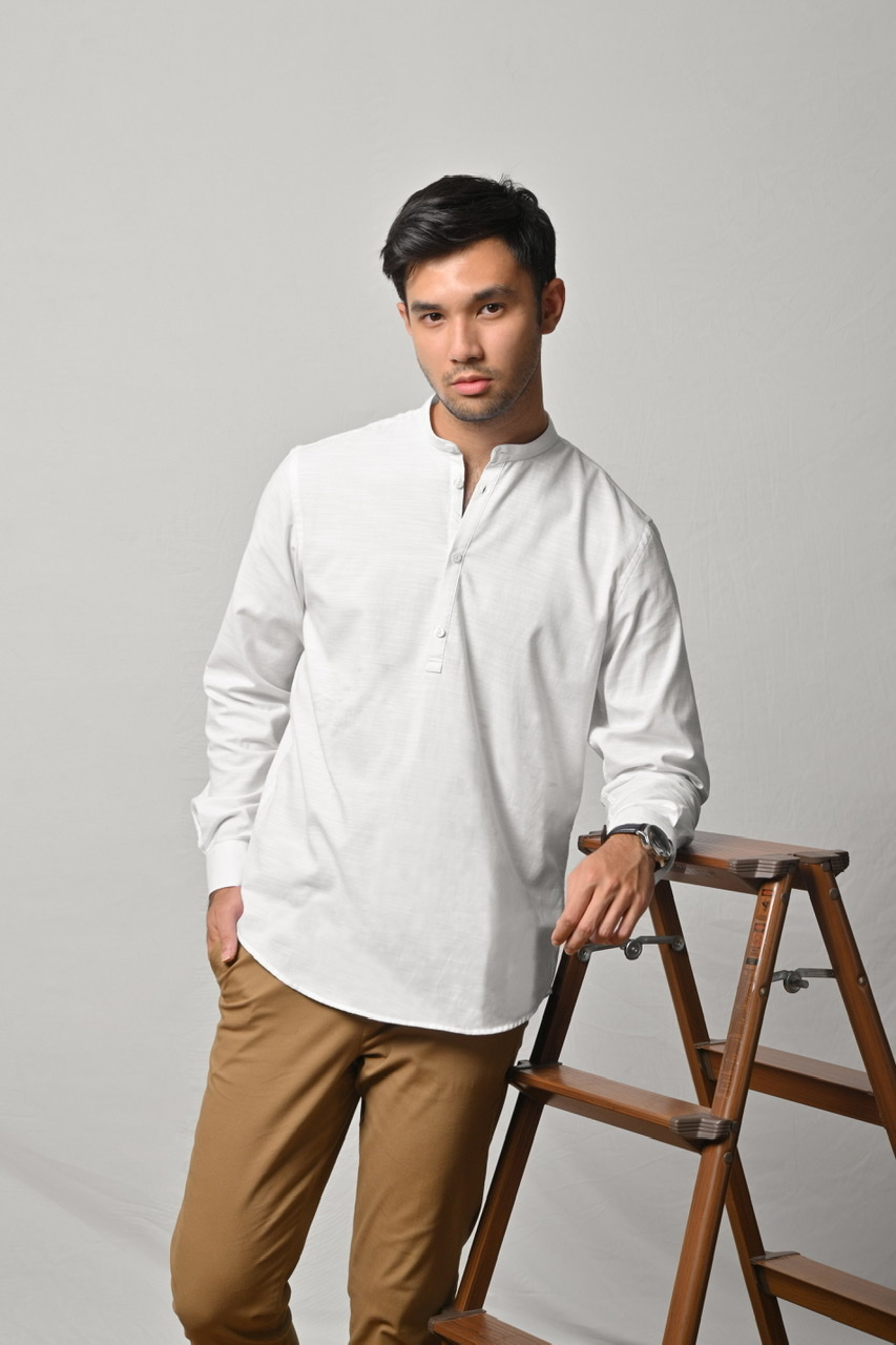 NOAH MODEST SHIRT WHITE