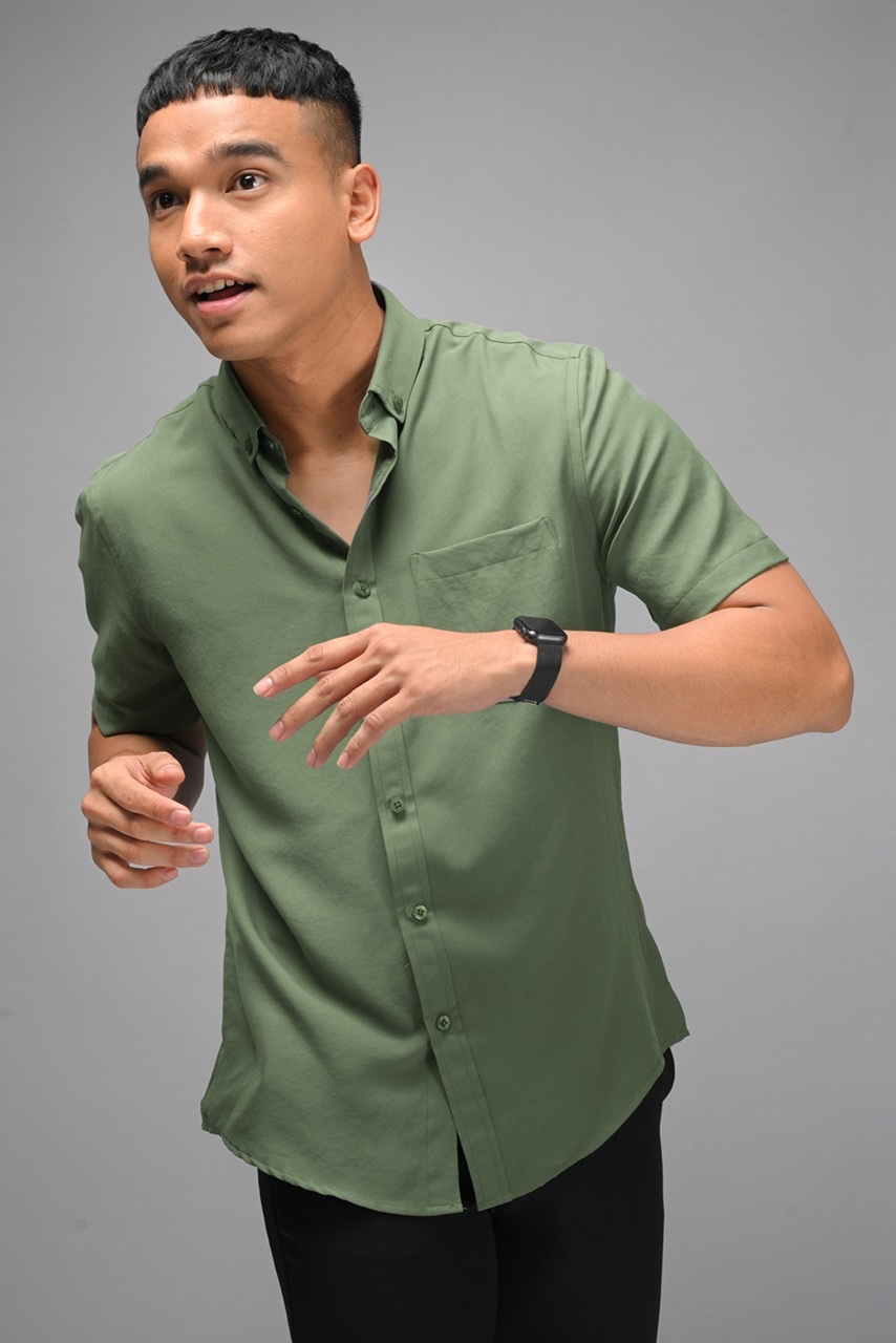 PALTON EXETRE SHORT SLEEVE SHIRT RIFLE GREEN