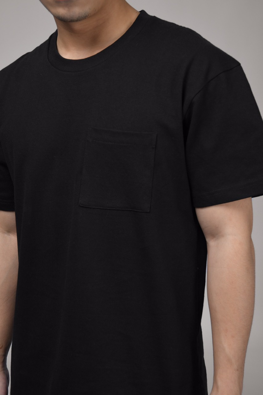 YORK OVERSIZED TEES IN BLACK