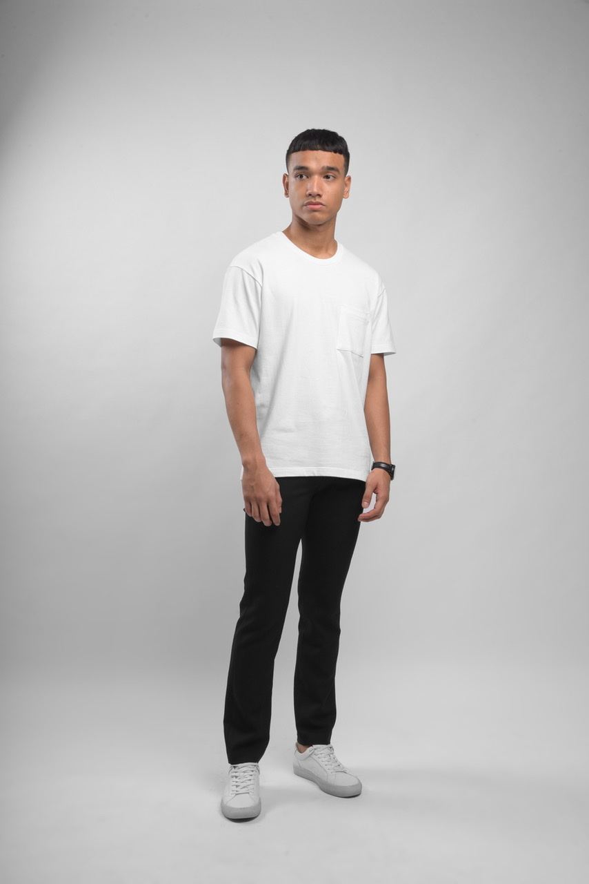 YORK OVERSIZED TEES IN WHITE