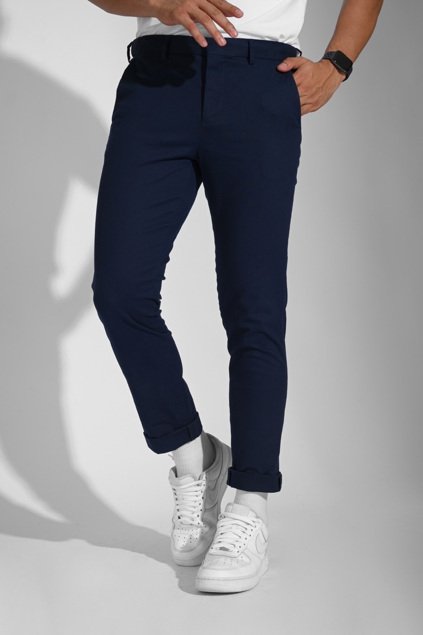 PATRON CHINOS PANTS NAVY