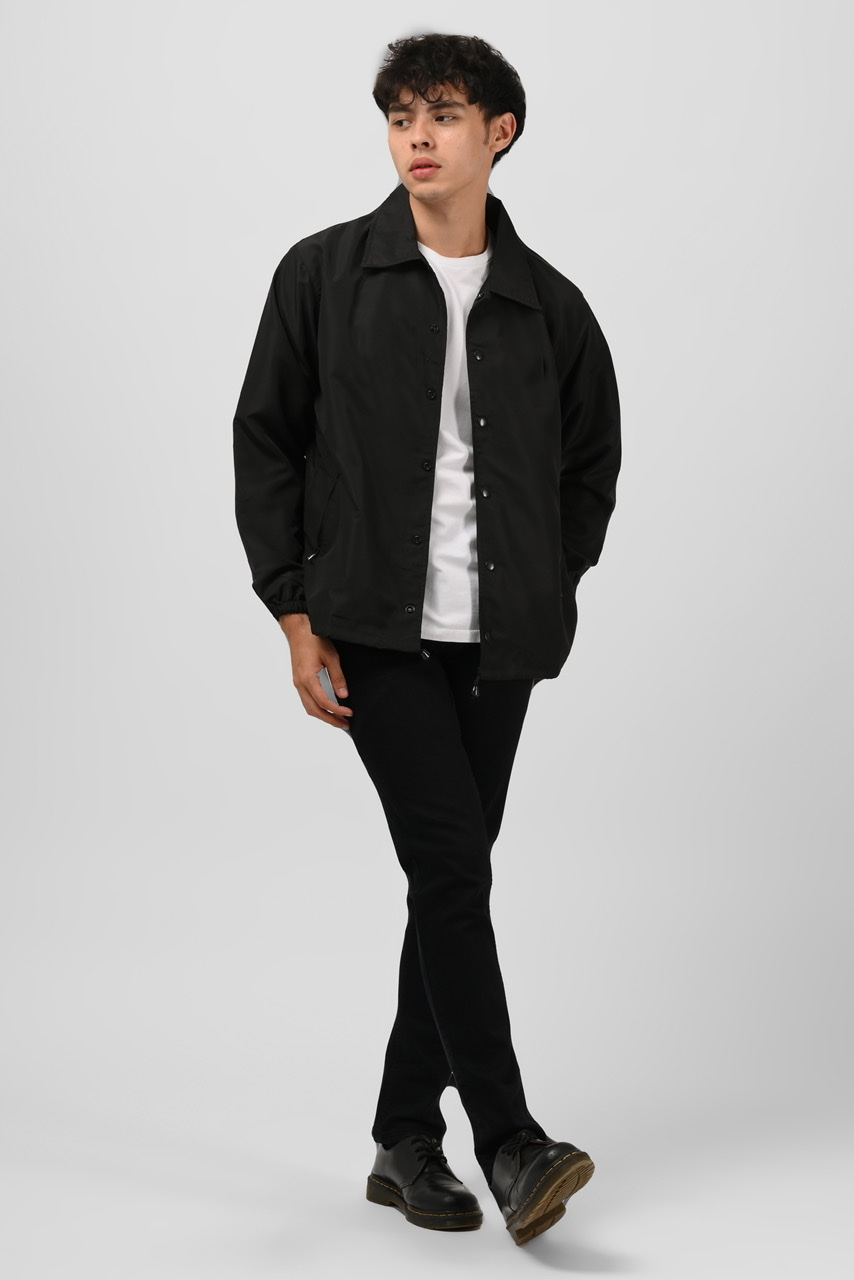 POAC02-BRISTOL COACH JACKET IN BLACK