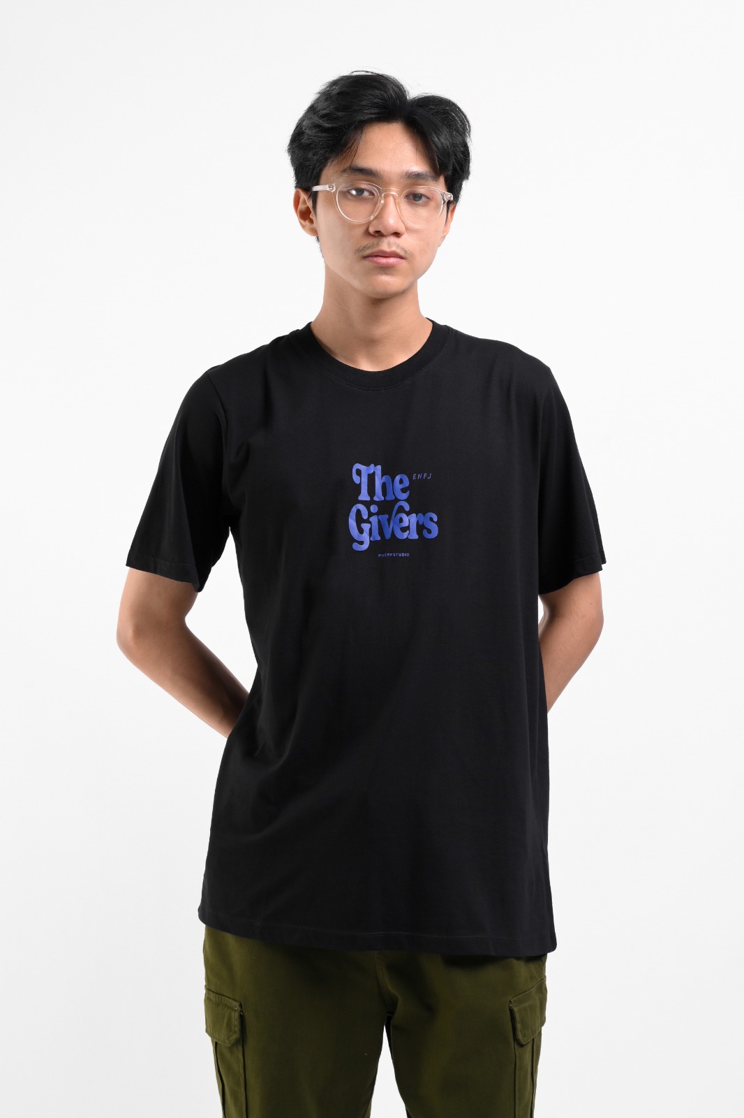 THE GIVERS TEES BLACK