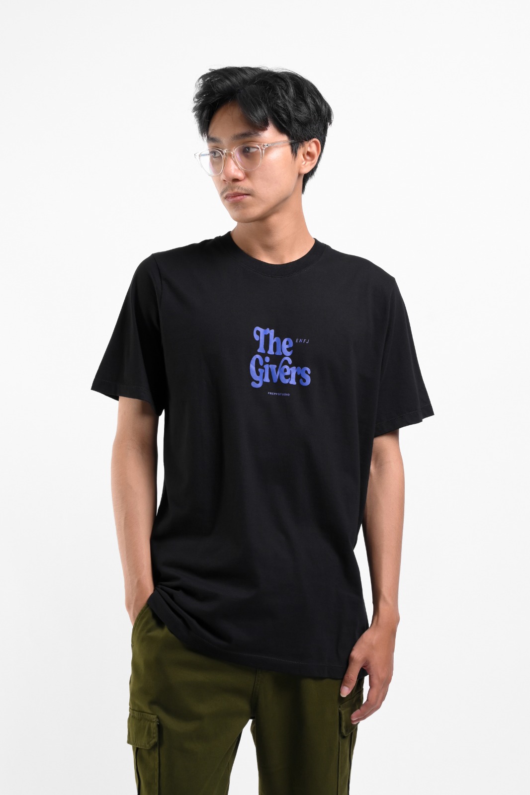 THE GIVERS TEES BLACK