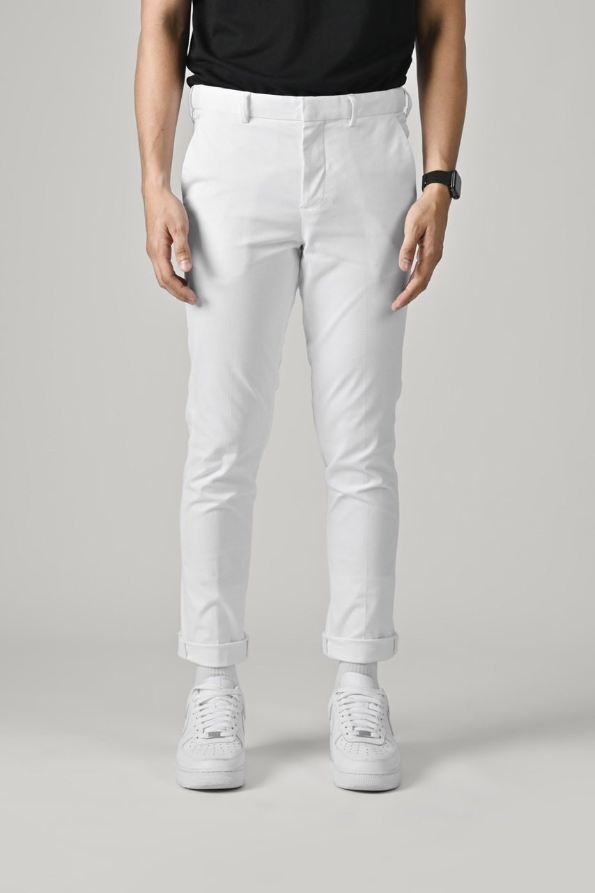PATRON CHINOS PANTS WHITE