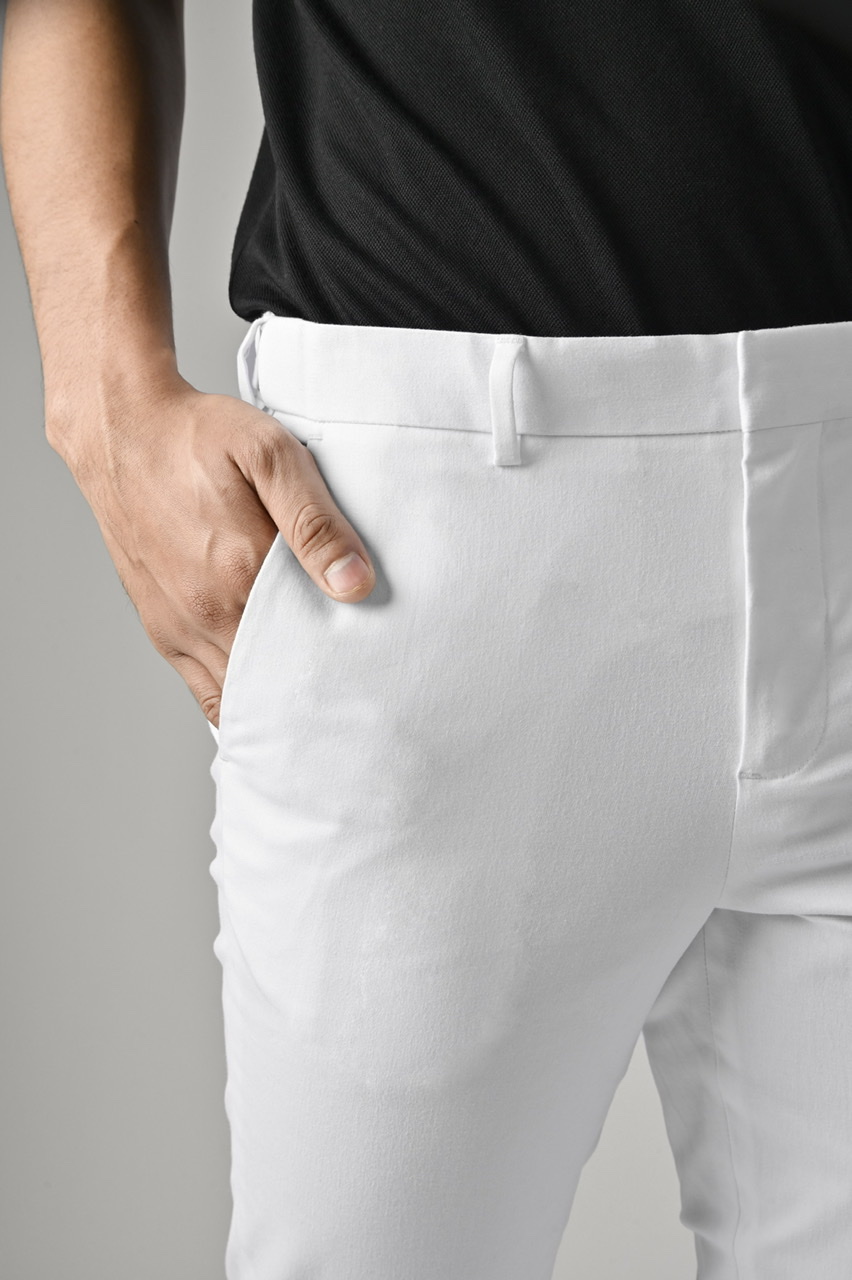 PATRON CHINOS PANTS WHITE