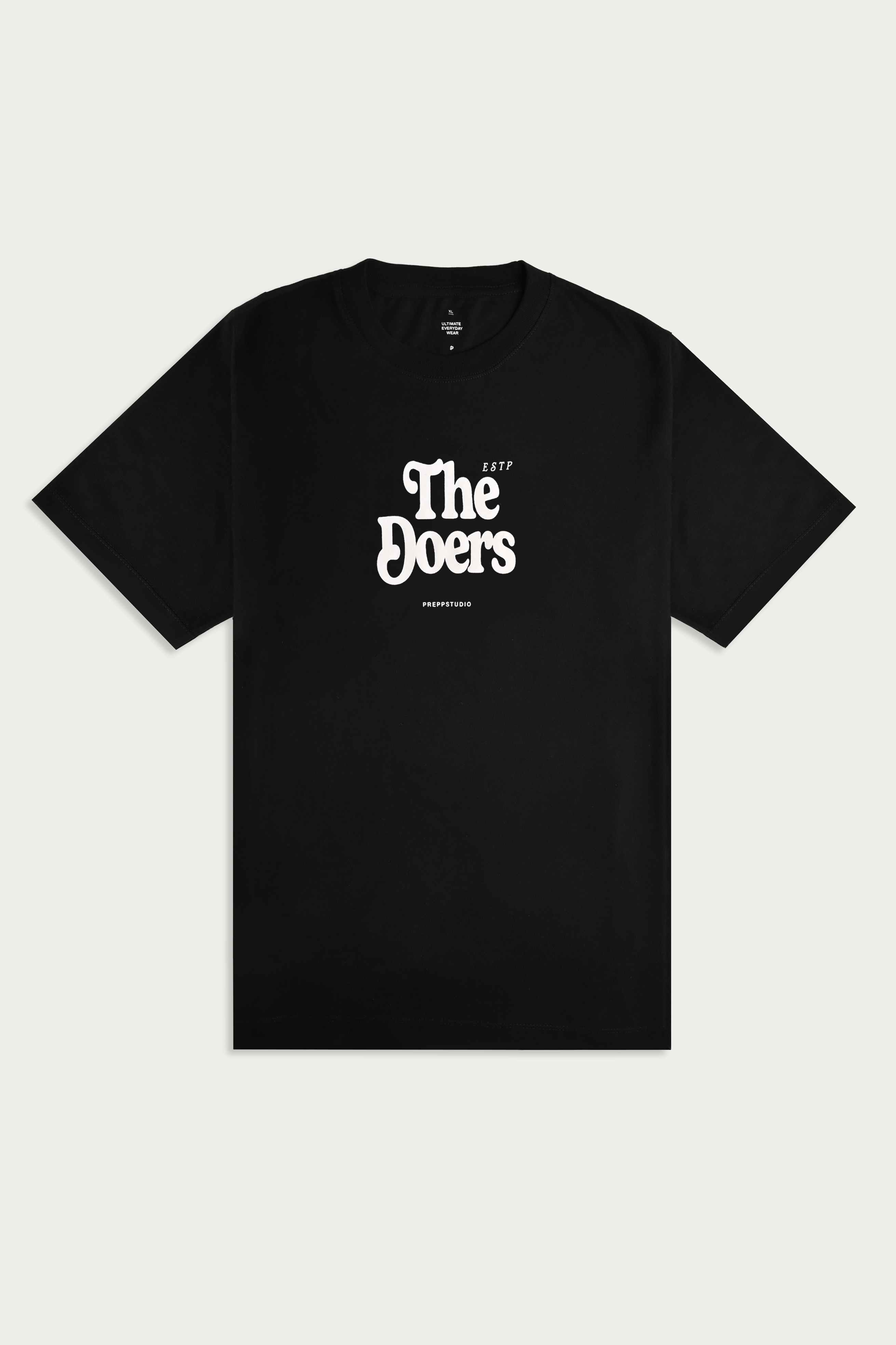 PTFB02-THE DOERS TEES BLACK